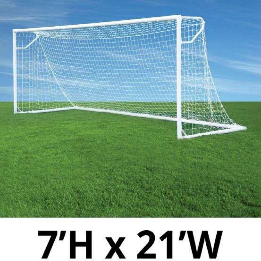 Soccer Goals * | Online Jaypro 7'X21 Round Nova Club Goals, Rcg-21S (Pair)