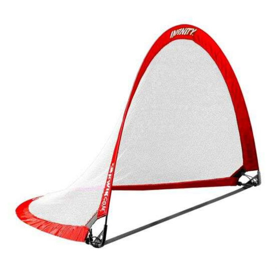 Soccer * | Sale Kwik Goal 4 Infinity Pop Up Goal, Medium, Red, 2B7104