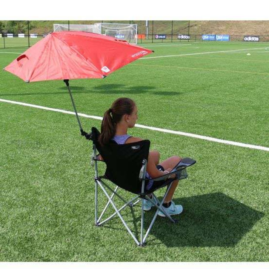 Soccer * | Outlet Travelchair 2279V Frenchcut Folding Chair Black