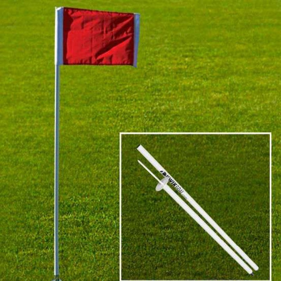 Soccer * | Outlet Kwik Goal Soccer Corner Flags 2 Go, Set Of 4, 6B604