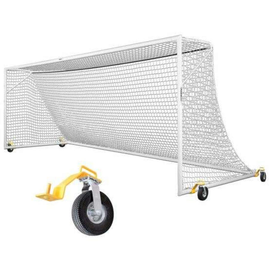 Soccer Goals * | Online Kwik Goal 8'X24 Deluxe European Club Soccer Goal W/ Swivel Wheels, 2B3006Sw