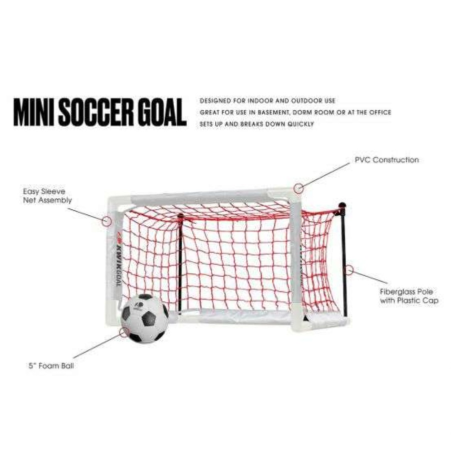 Training Equipment * | Outlet Kwik Goal Mini Soccer Goal