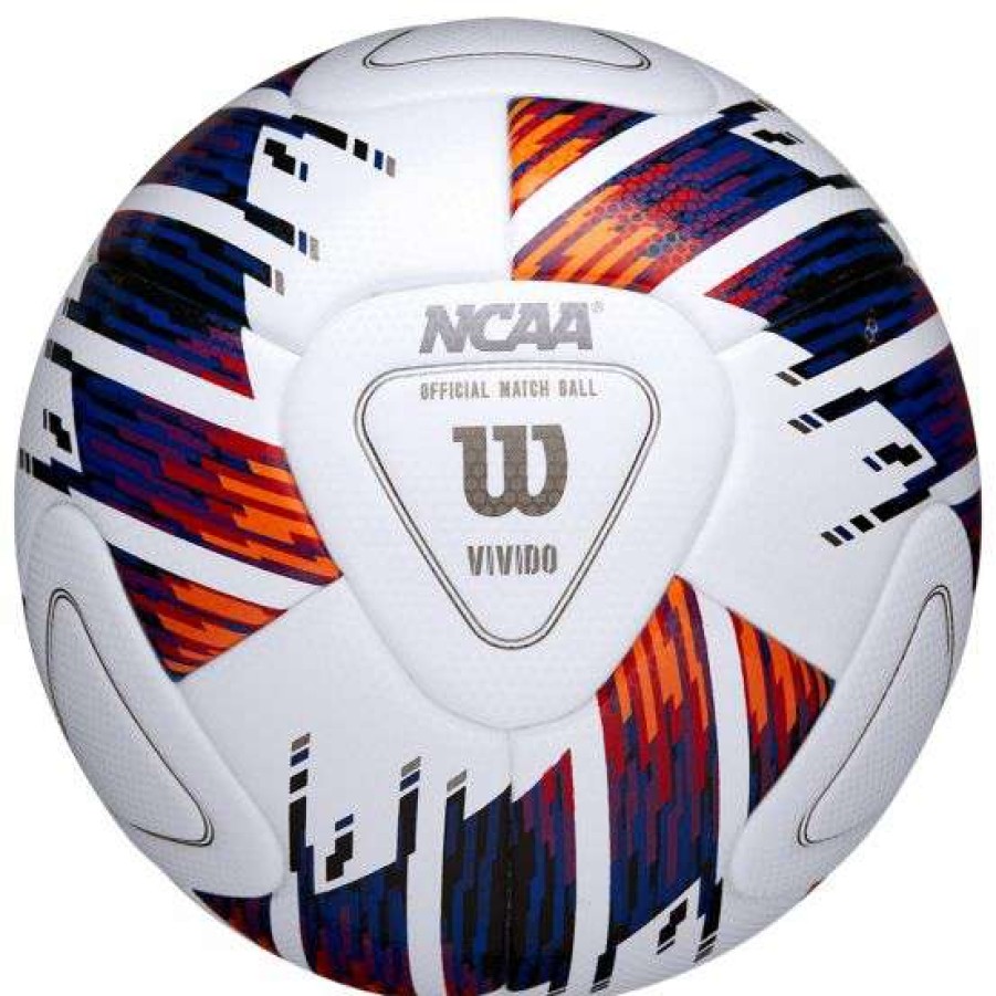 Soccer * | Sale Wilson Ncaa Vivido Official Match Soccer Ball, Size 5