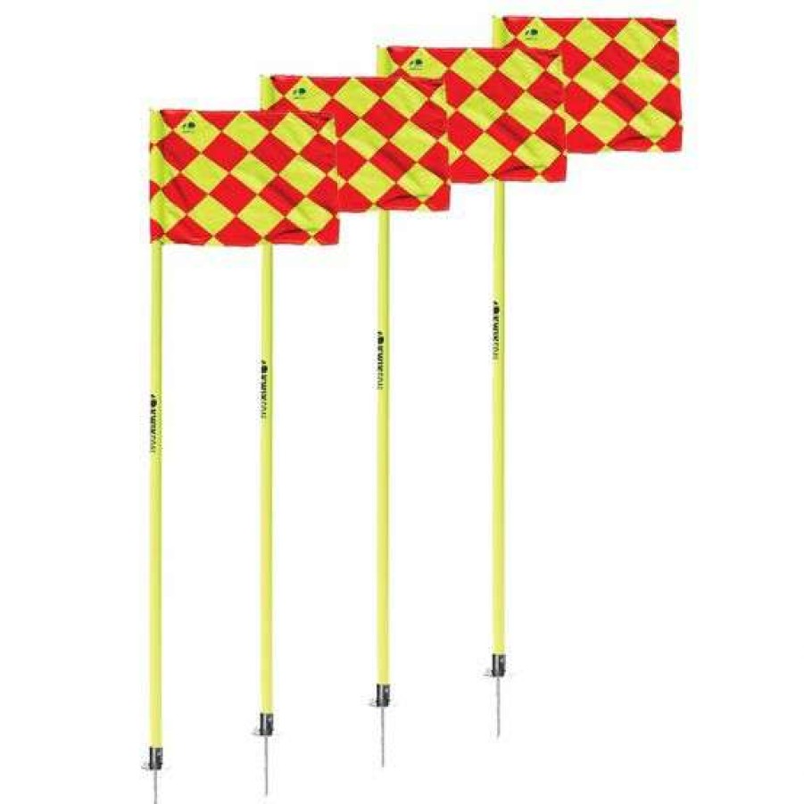 Soccer * | Sale Kwik Goal Evolution Soccer Corner Flags, Set Of 4, 6B1204