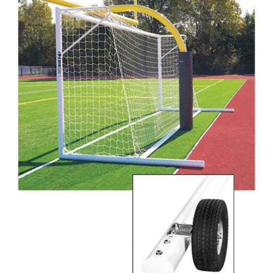 Soccer Goals * | Outlet Kwik Goal Fusion 120 8'X24 Soccer Goal W/ Wheels, 2B3906