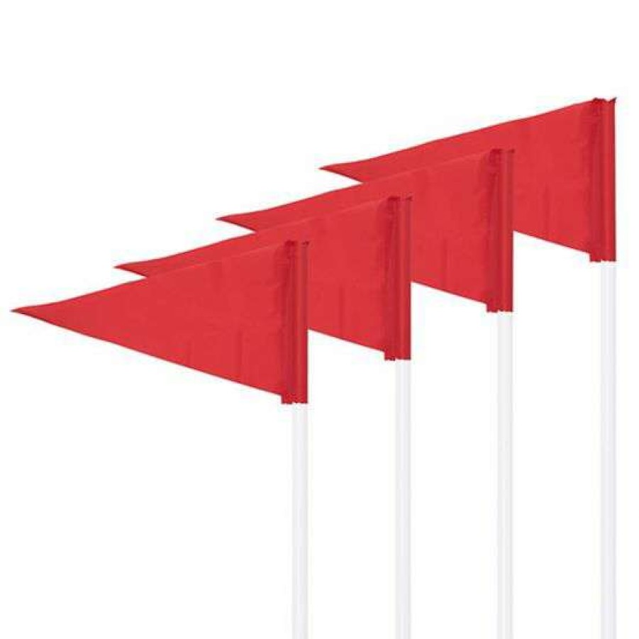 Soccer * | Outlet Champion Premium Turf Official Soccer Corner Flags, Set Of 4, Scf60