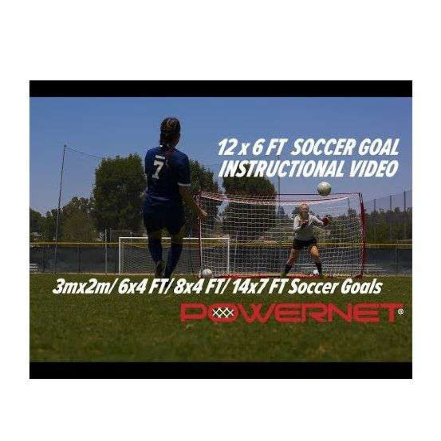 Soccer Goals * | Sale Powernet 6'X12 Pop Up Soccer Goal