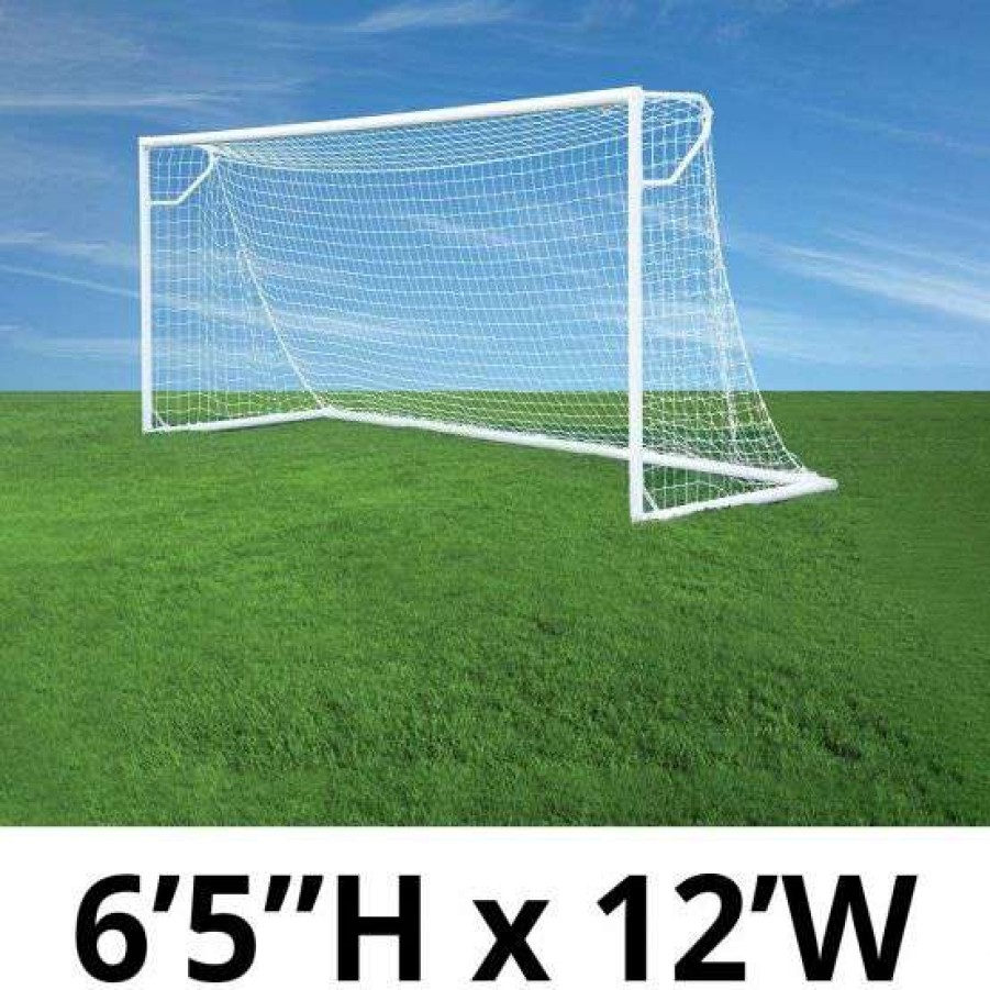 Soccer Goals * | Promotions Jaypro 6.5'X12 Round Nova Club Goals, Rcg-12S (Pair)