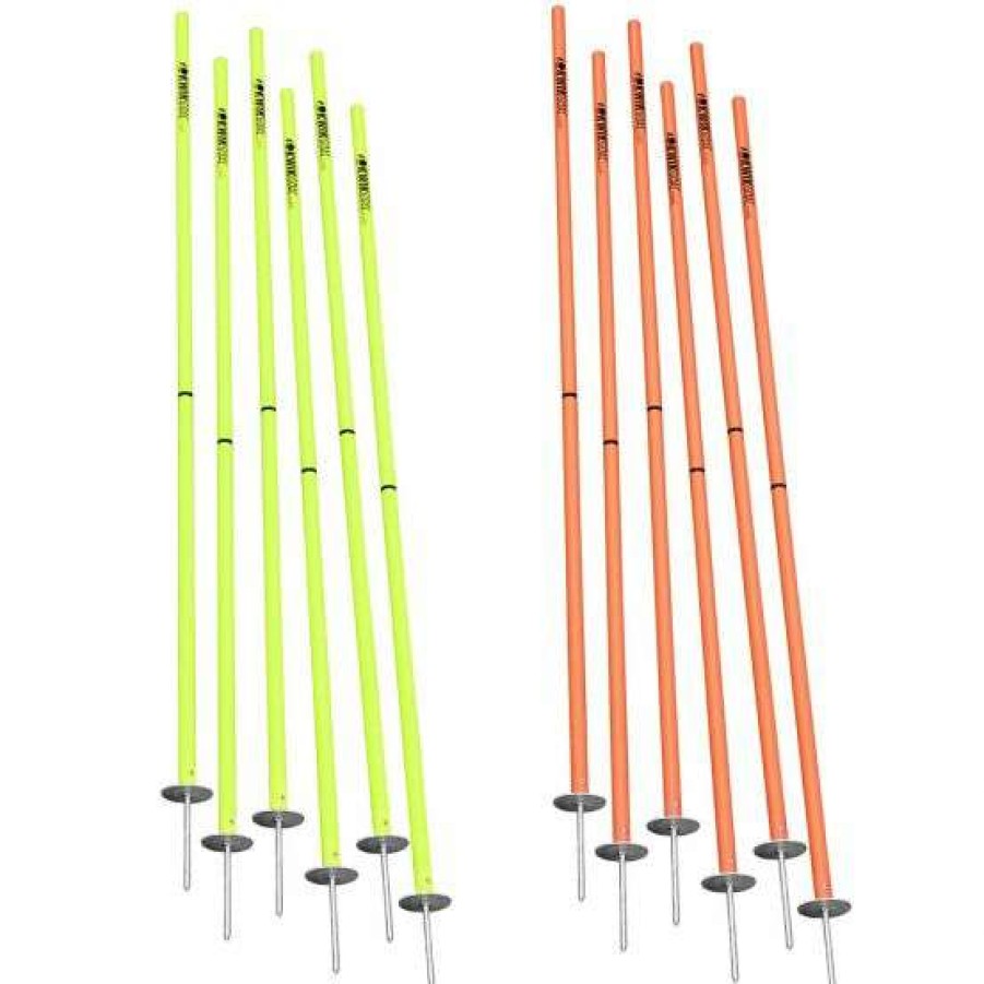 Training Equipment * | Online Kwik Goal Set Of 6 Soccer Coaching Sticks 2 Go