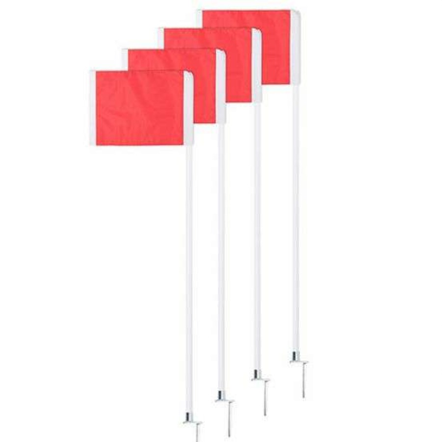 Soccer * | Outlet Champion Official Soccer Corner Flags, Set Of 4, Scf-20