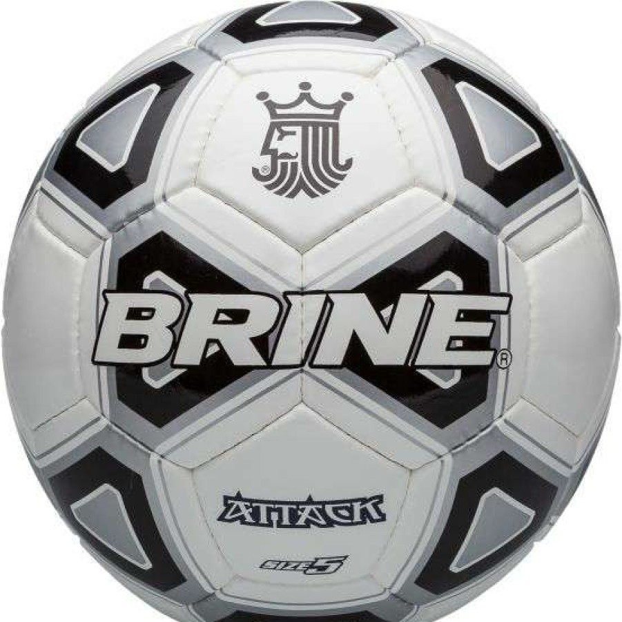 Soccer * | Outlet Brine Size 5 Attack Soccer Ball