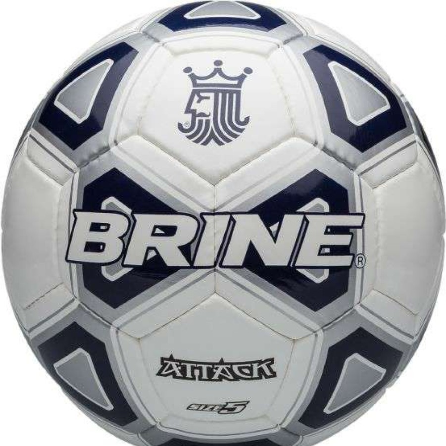 Soccer * | Promotions Brine Size 4 Attack Soccer Ball