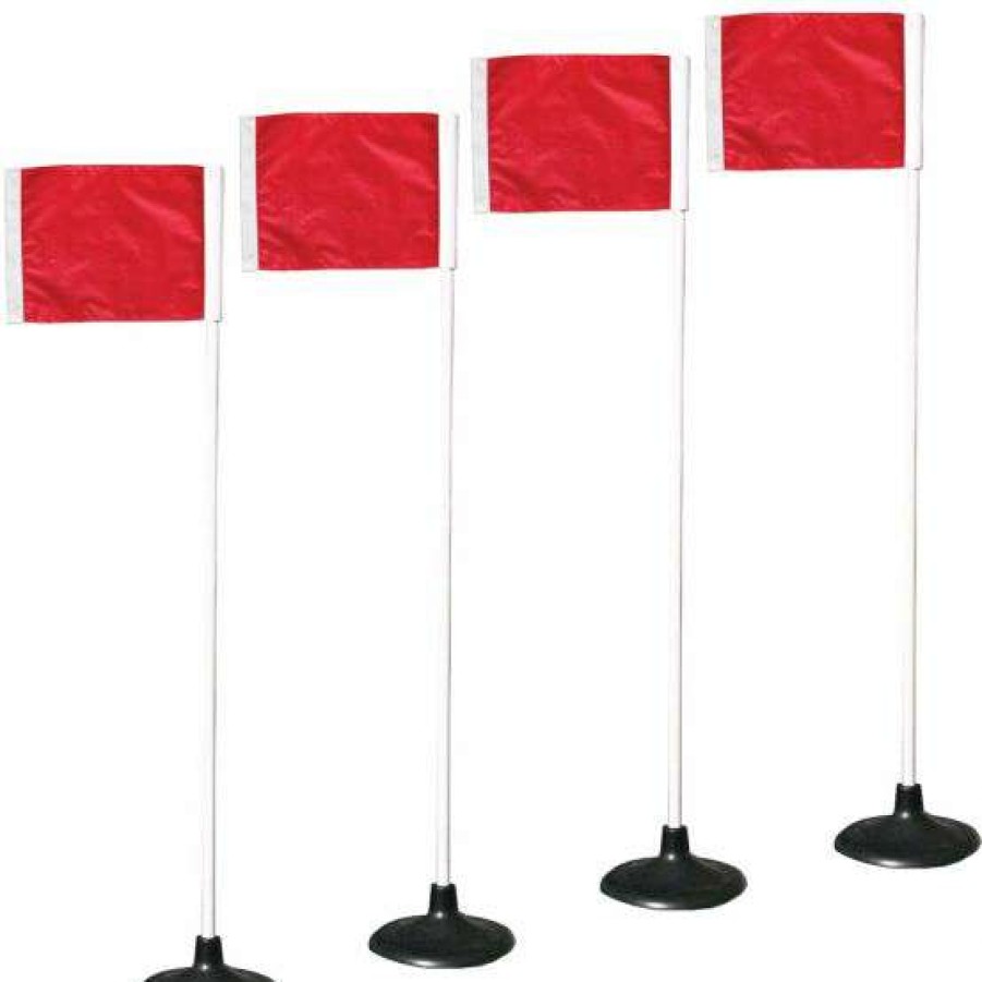 Soccer * | Sale Jaypro Premium Soccer Corner Flags, Set Of 4