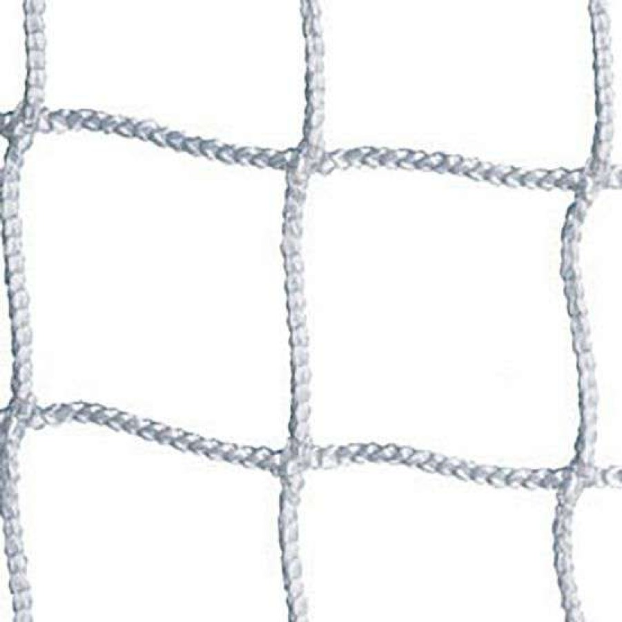 Nets & Accessories * | Outlet Jaypro 6.5'X18.5'X2'X6 Soccer Nets, 3Mm, White, Scn-18 (Pair)