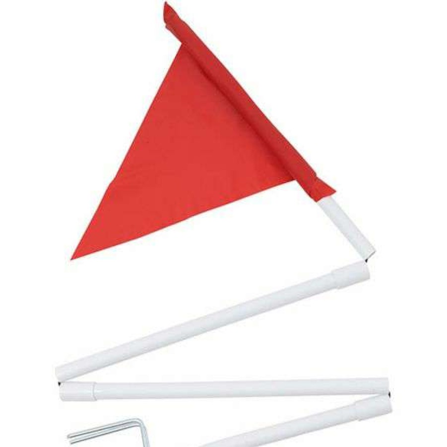 Soccer * | Outlet Champion Fold-A-Flag Folding Soccer Corner Flags, Set Of 4, Scf50