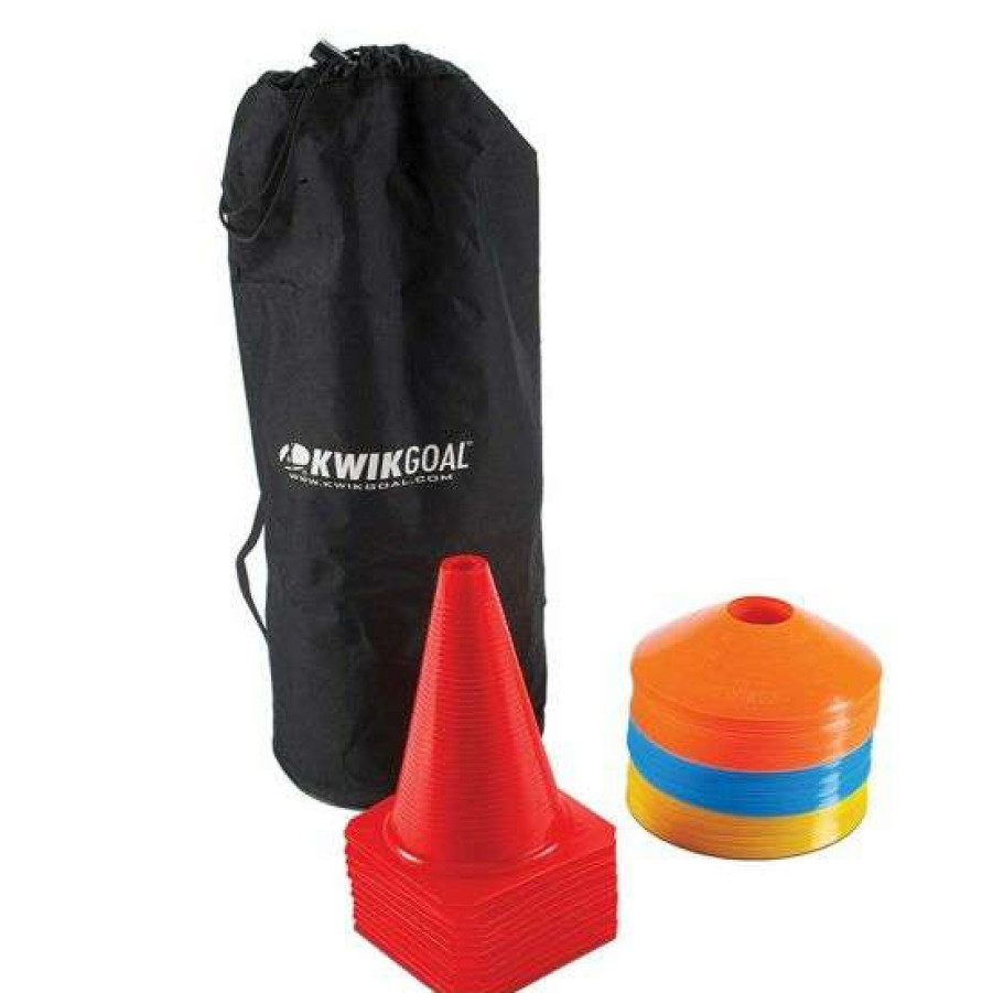 Training Equipment * | Online Kwik Goal 6A501 Soccer Cone & Carry Package