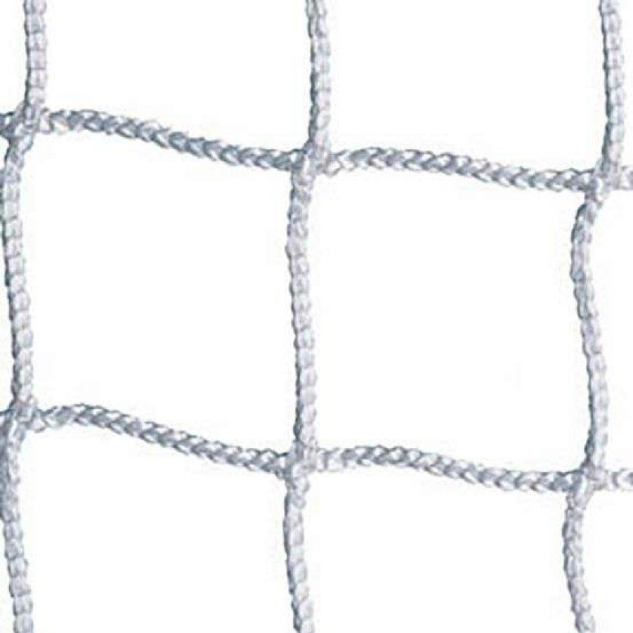 Nets & Accessories * | Outlet Jaypro 8'X24'X4'X10 Official Soccer Nets 3Mm, White Scn-24 (Pair)