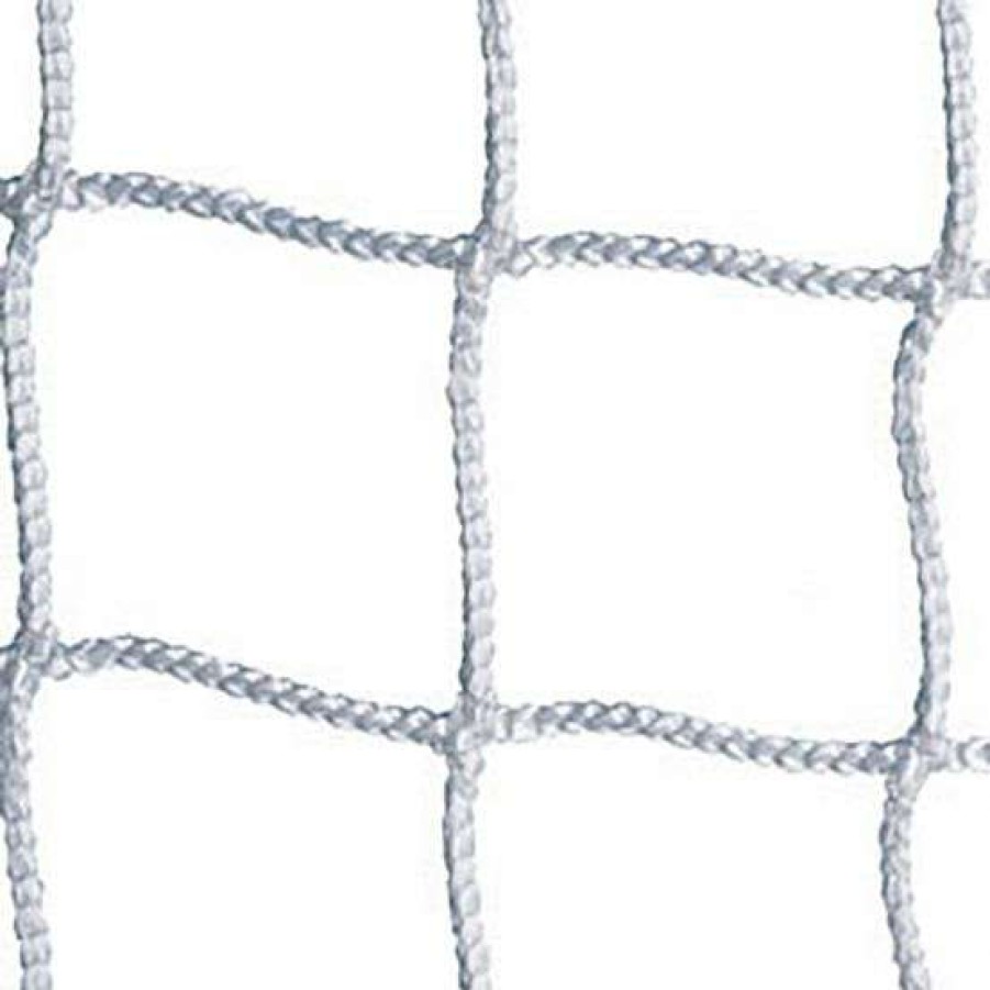 Nets & Accessories * | Promotions Jaypro 7'X21'X3'X8 Soccer Nets, 3Mm, White, Scn-21 (Pair)