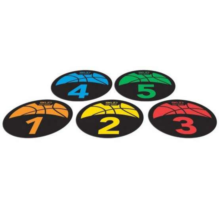 Training Equipment * | Outlet Sklz Shot Spotz Basketball Training Marker Set