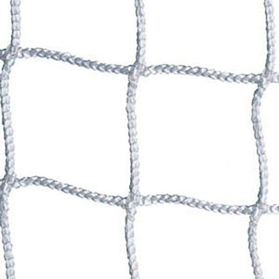 Nets & Accessories * | Outlet Jaypro 6.5'X12'X2'X6 Soccer Nets, 3Mm, White, Scn-12 (Pair)