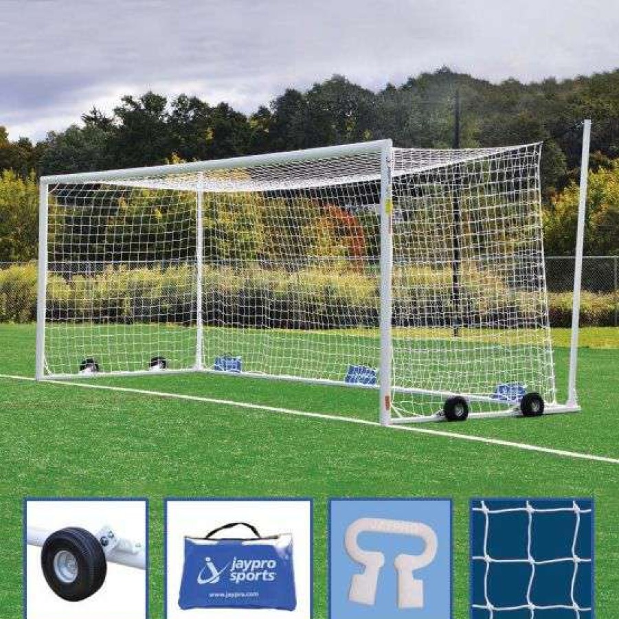 Soccer Goals * | Promotions Jaypro Nova World Cup Soccer Goal Package Sgp-850Pkg