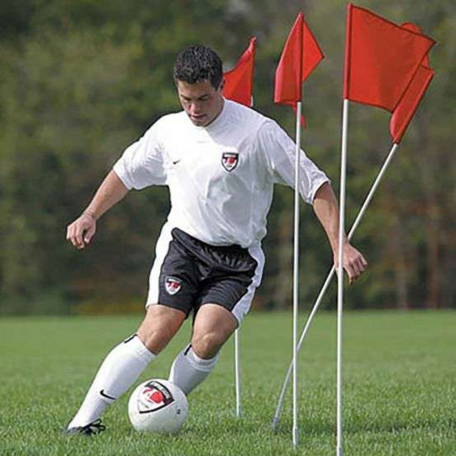 Soccer * | Promotions Kwik Goal Course Markers/Corner Flags, Set Of 4, 6B404