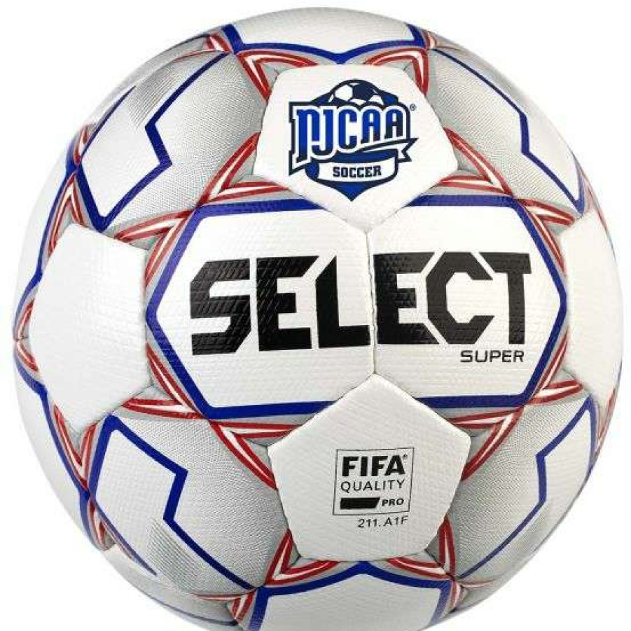 Soccer * | Online Select 4Pk Super Njcaa Match Soccer Ball Package White