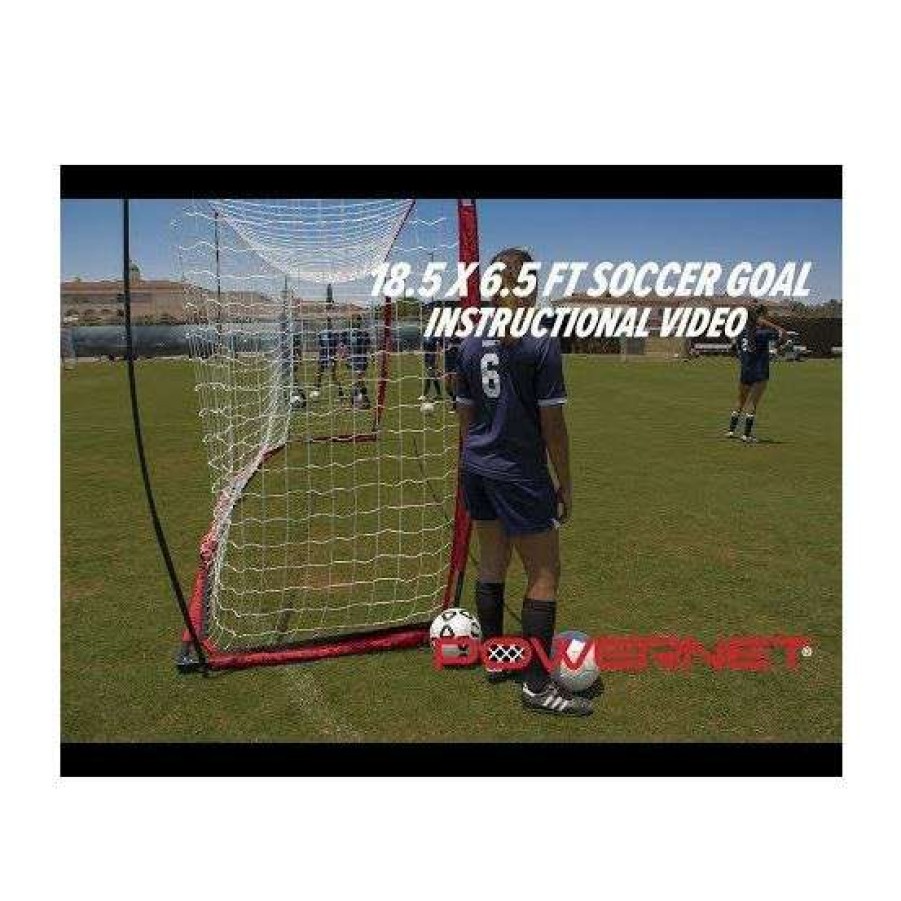 Soccer * | Online Powernet 6.5'X18.5 Pop Up Soccer Goal