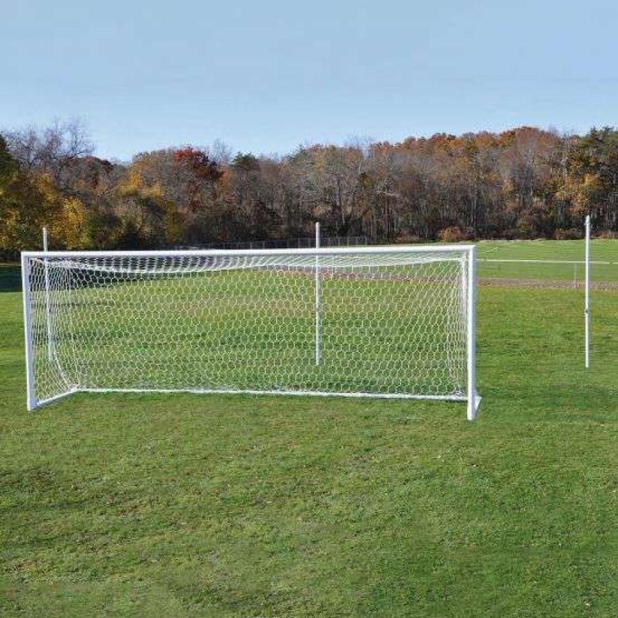 Soccer Goals * | Outlet Jaypro 8'X24 Nova World Cup Fold Up Soccer Goals, Sgp-660 (Pair)