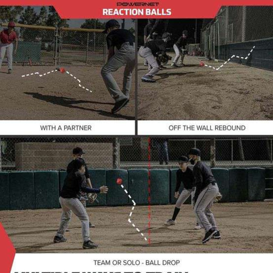 Training Equipment * | Online Powernet Reaction Balls, 2Pk