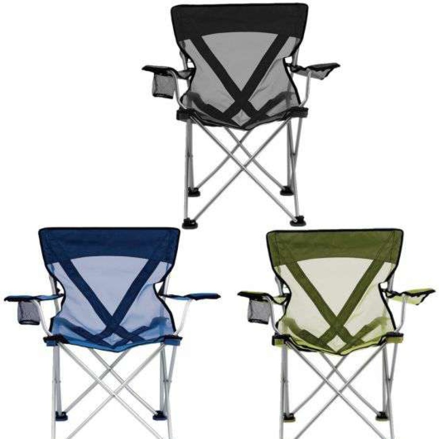 Soccer * | Online Travelchair 579V Teddy Folding Chair W/Mesh Fabric